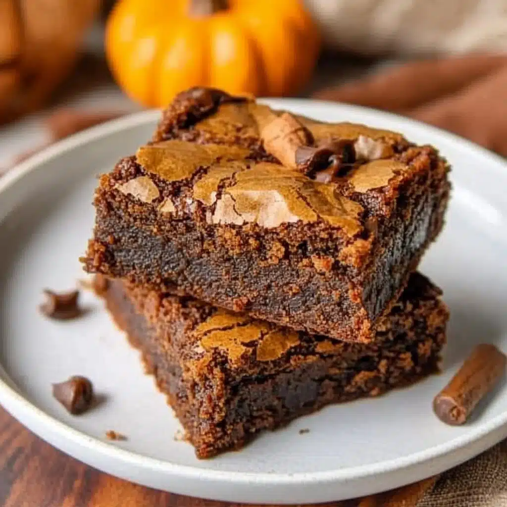 Pumpkin Brownies