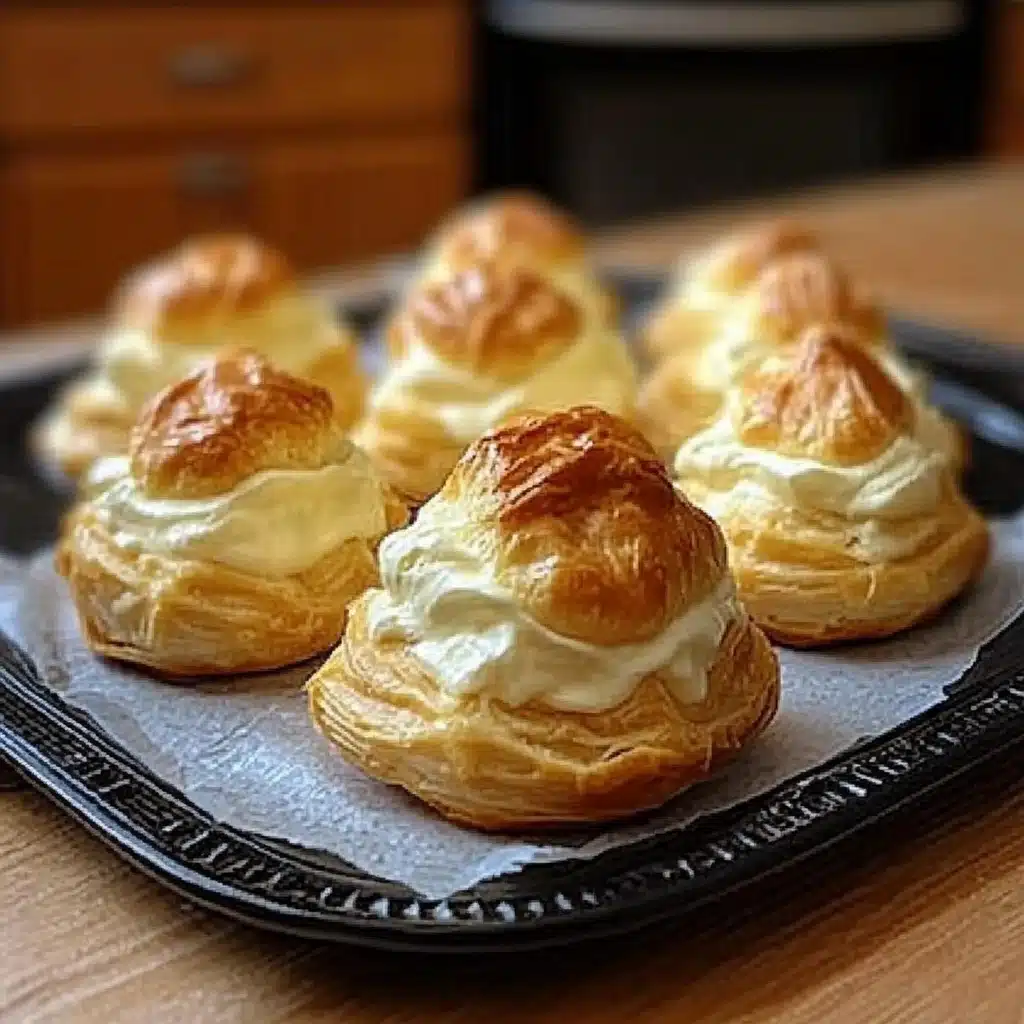 Pumpkin Cream Puffs
