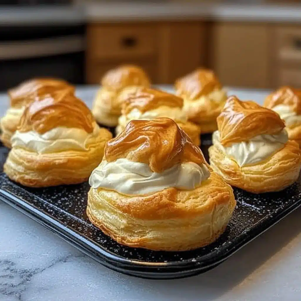 Pumpkin Cream Puffs