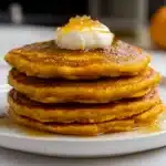 Pumpkin Greek Yogurt Pancakes