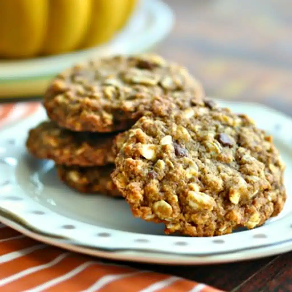 Pumpkin Oat Cookies