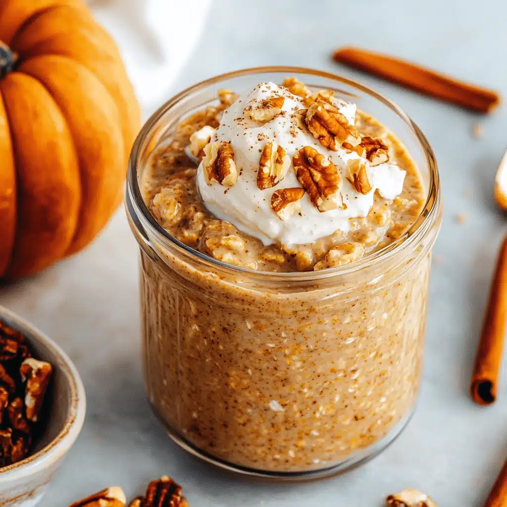 Pumpkin Pie Overnight Oats