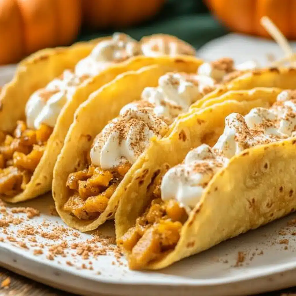 Pumpkin Pie Tacos