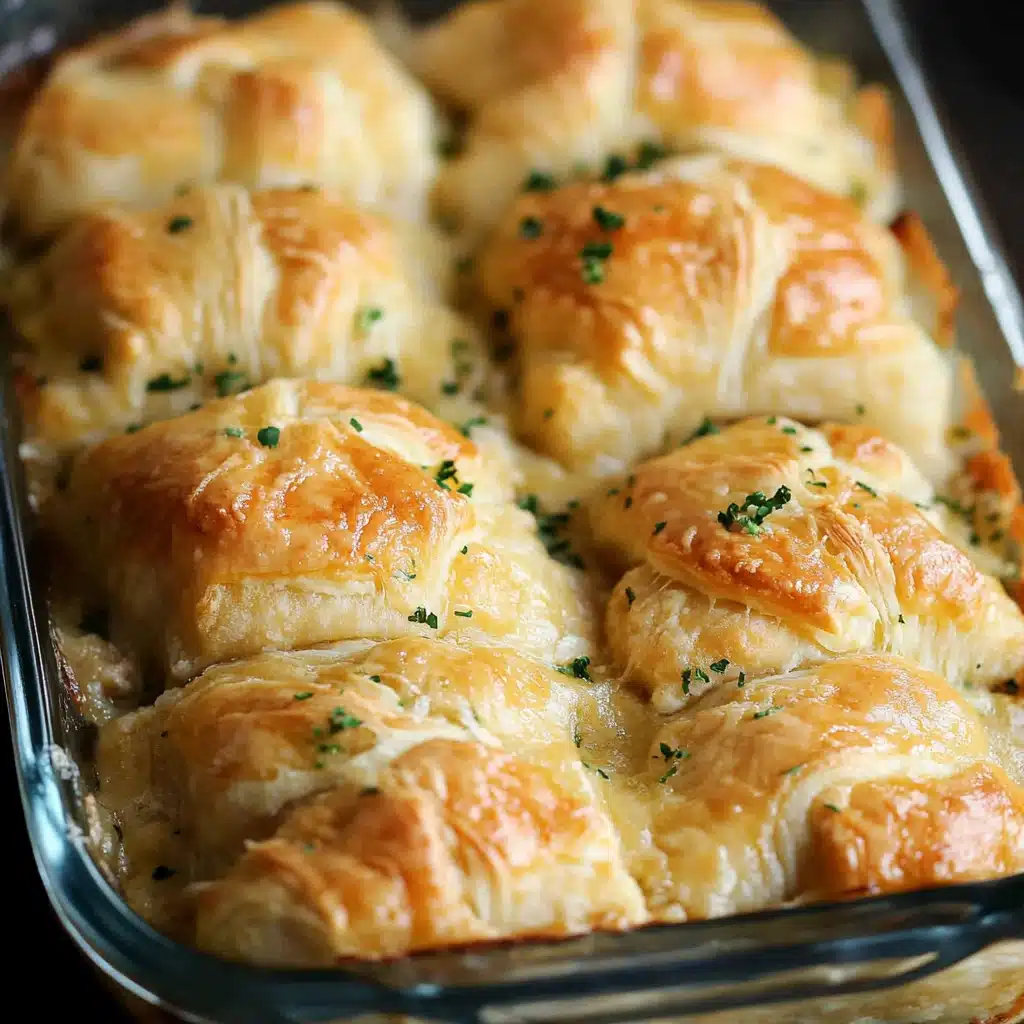 Cheesy Chicken Crescent Bake