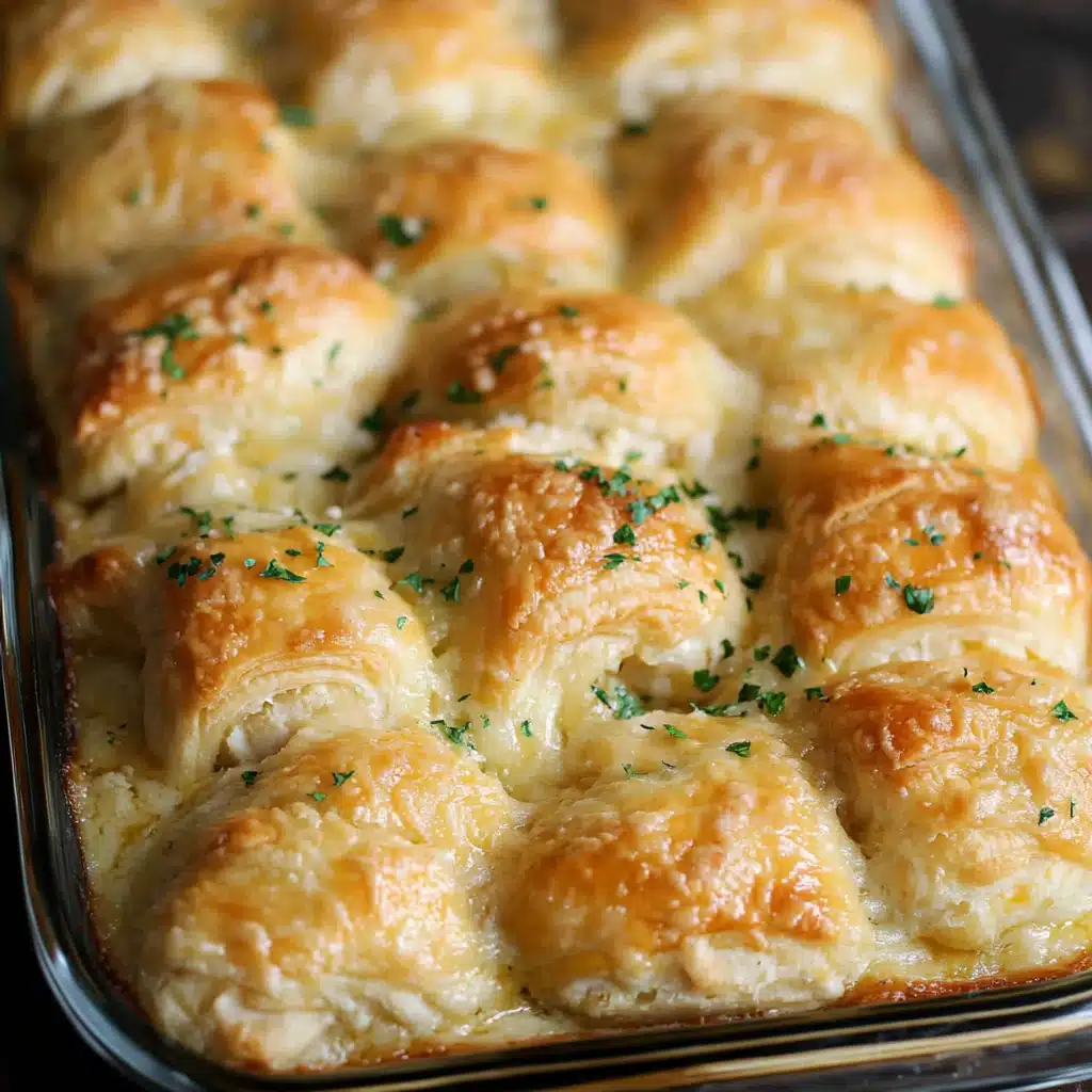 Cheesy Chicken Crescent Bake