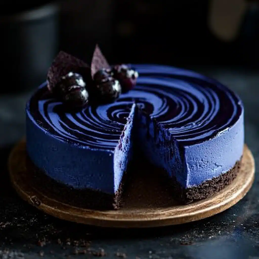 Ravenclaw Midnight Blueberry Cheesecake