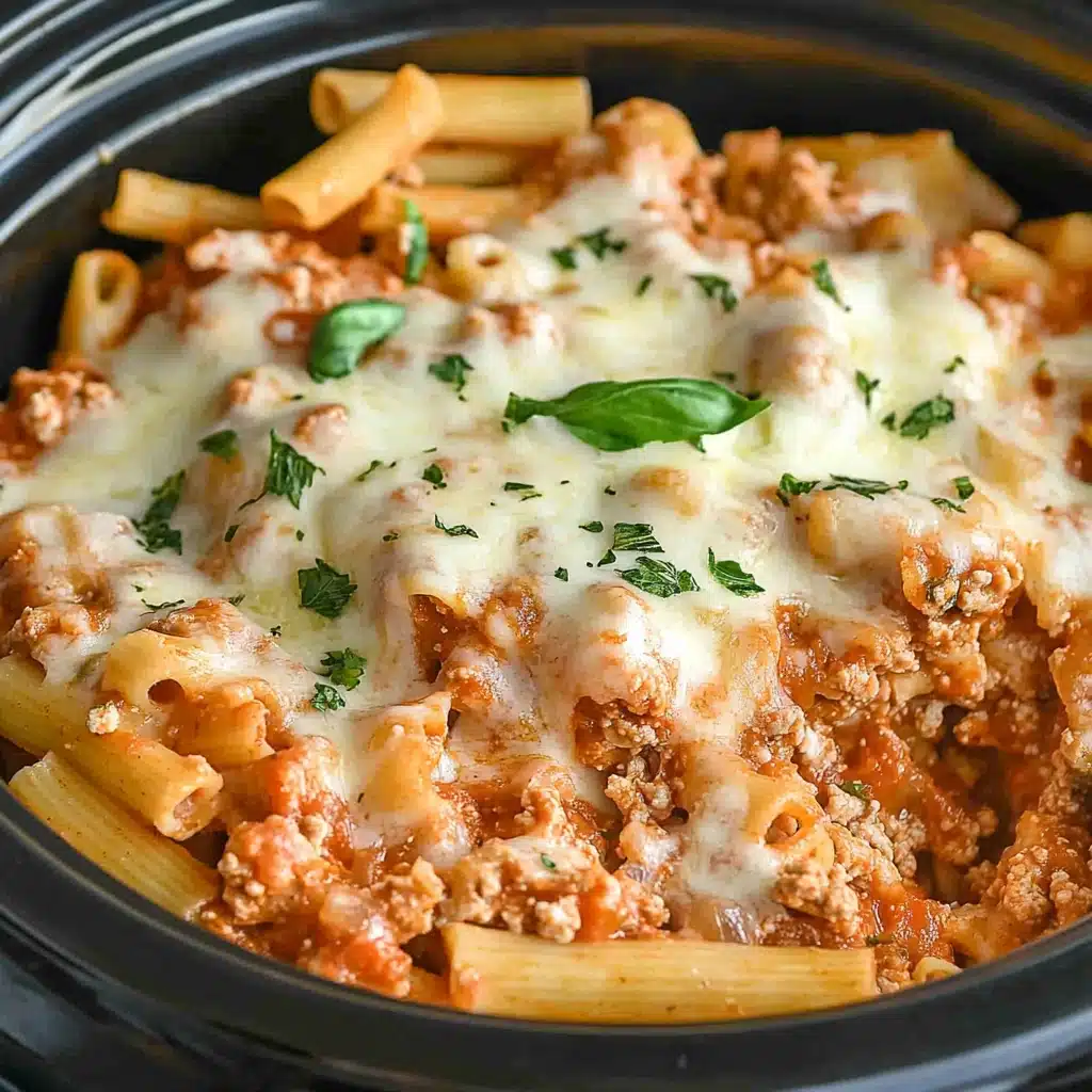 Slow Cooker Baked Ziti