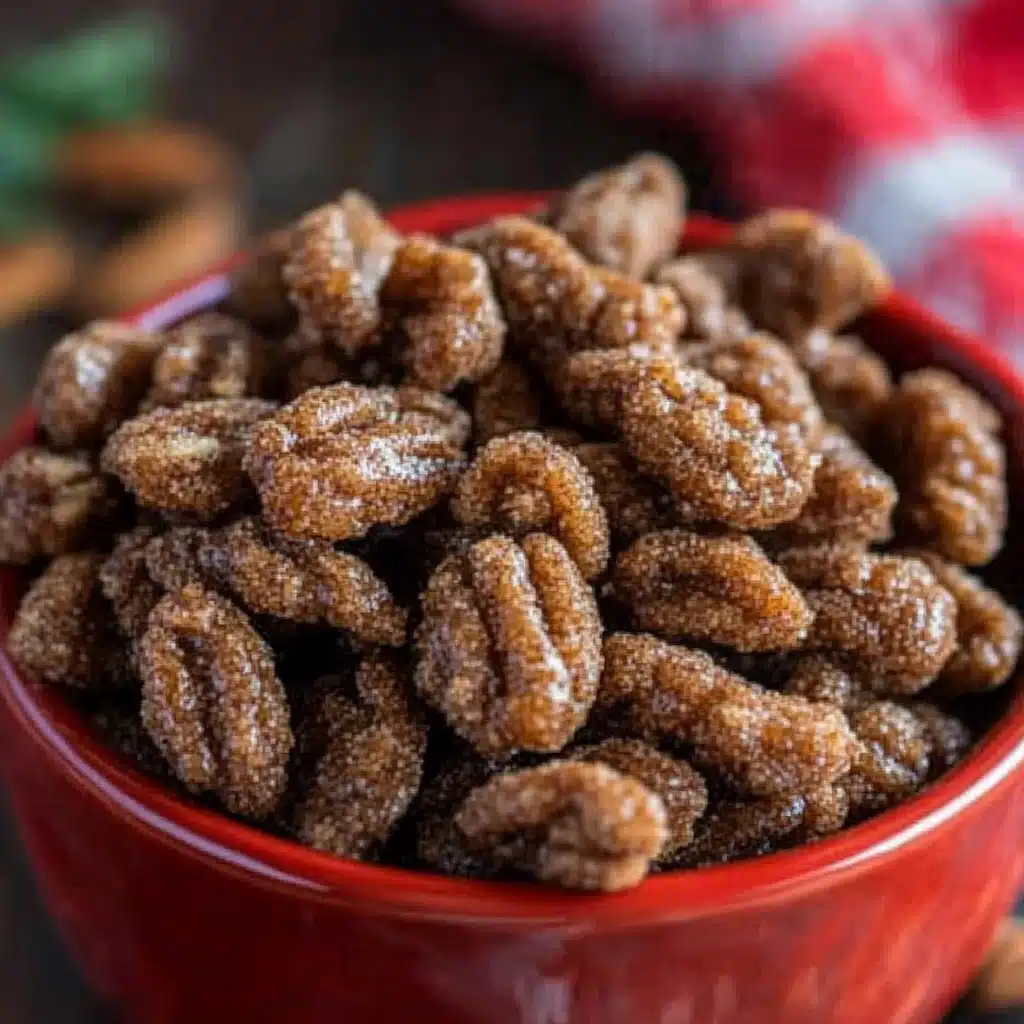 Slow Cooker Candied Cinnamon Pecans