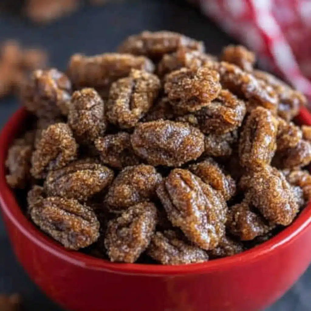 Slow Cooker Candied Cinnamon Pecans