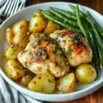Slow Cooker Chicken, Potatoes & Green Beans
