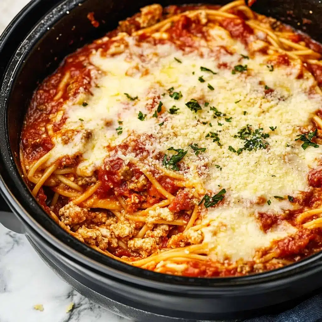 Slow Cooker Million Dollar Spaghetti Recipe