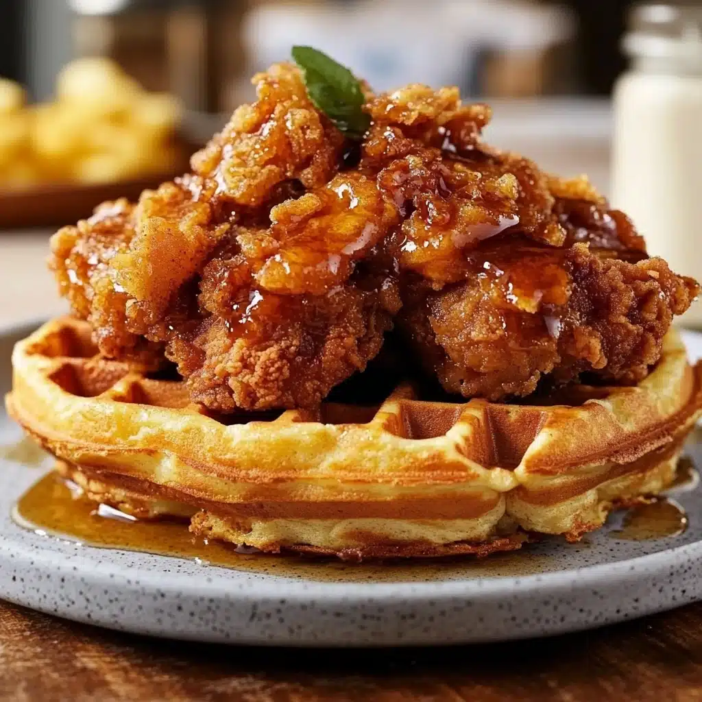 Southern Fried Chicken and Waffles