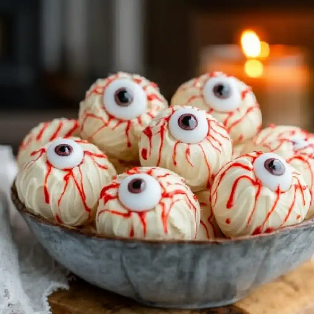 Spooky Eyeball Truffles