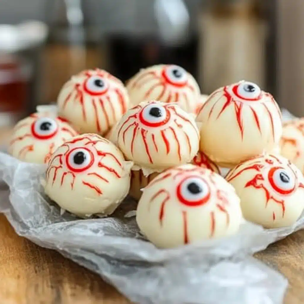 Spooky Eyeball Truffles