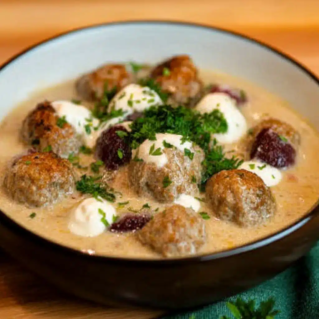 Swedish Meatball Soup