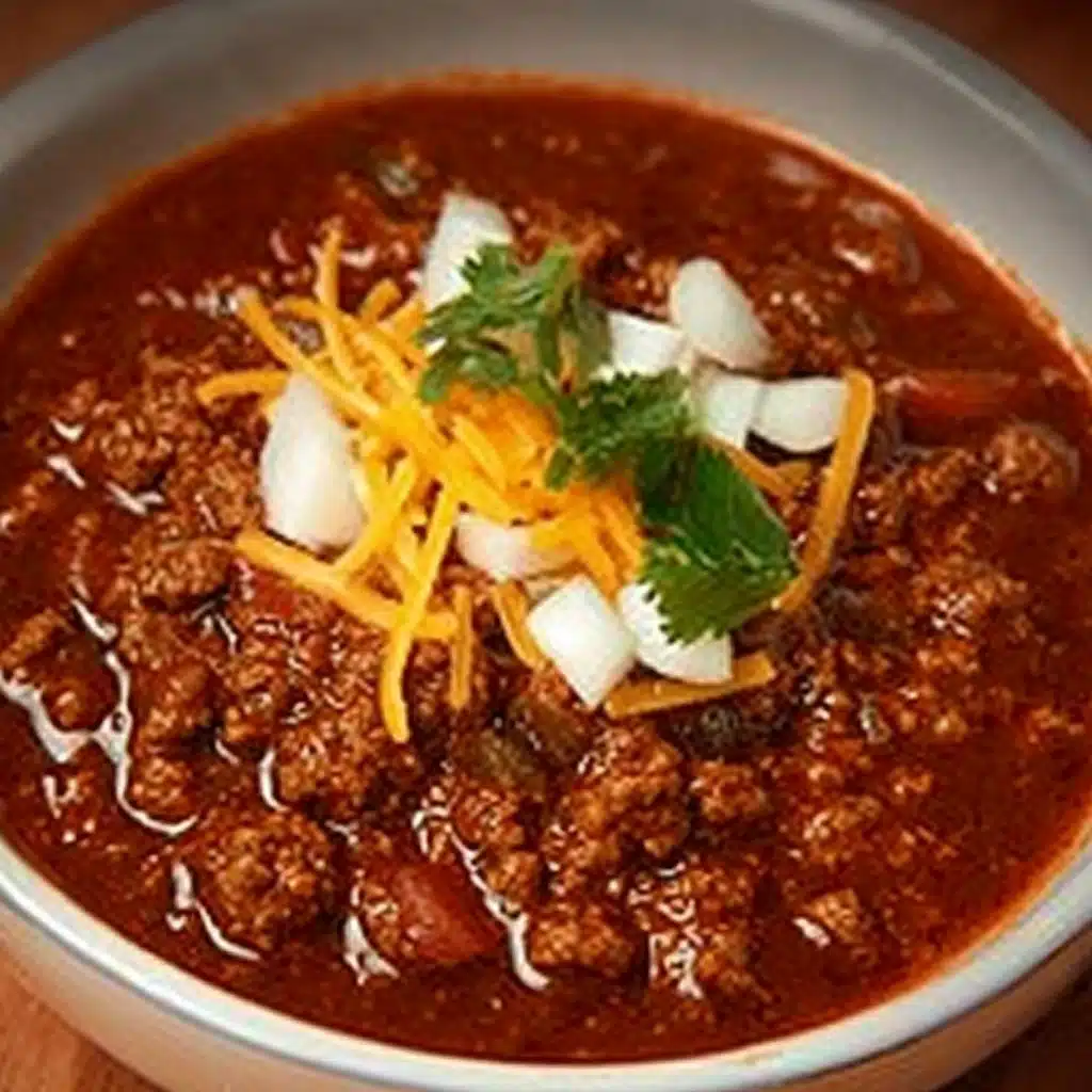 Texas Style Chili Recipe