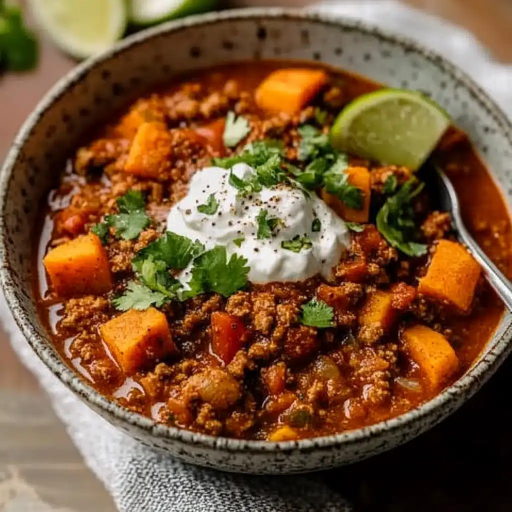 Turkey Sweet Potato Chili