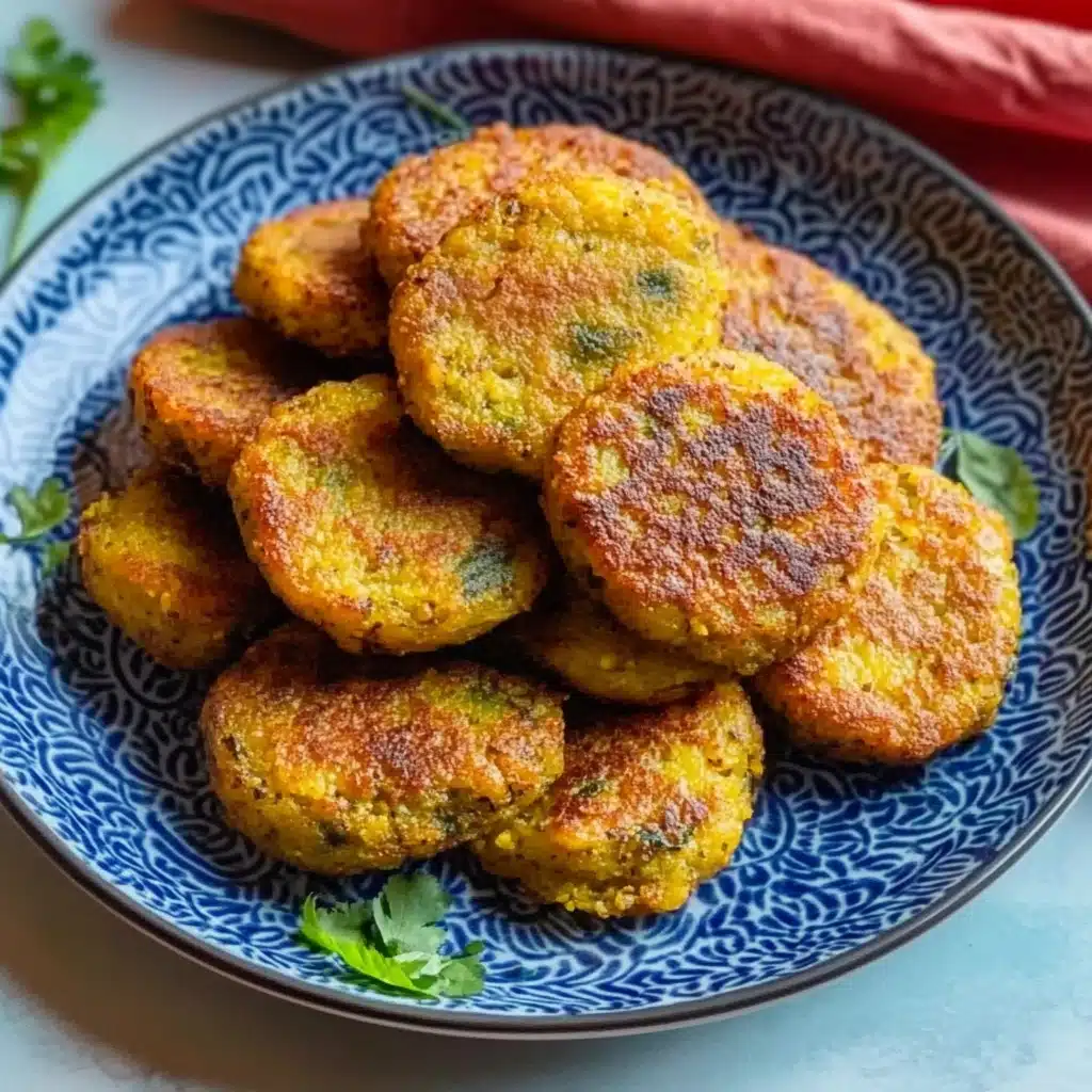 baked aloo tiki with text overlay