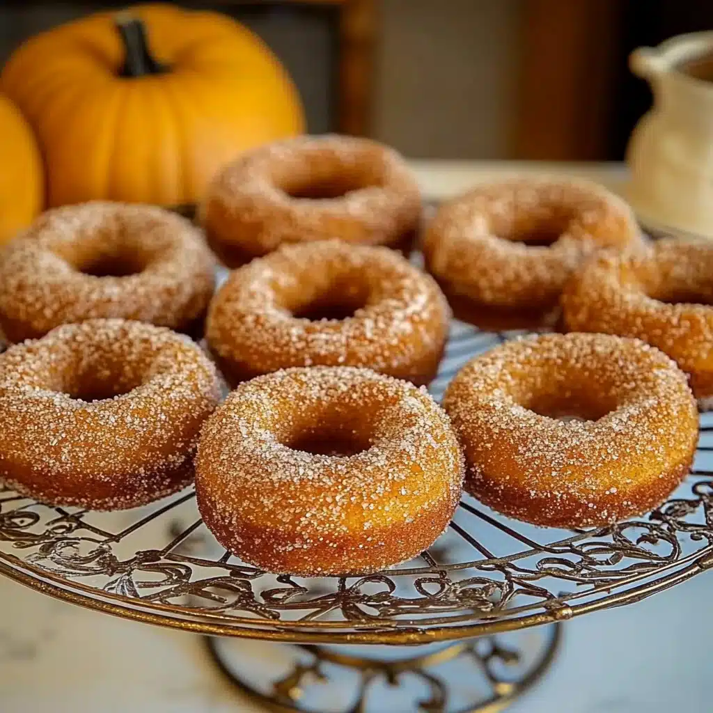 Vegan Baked Pumpkin Donuts