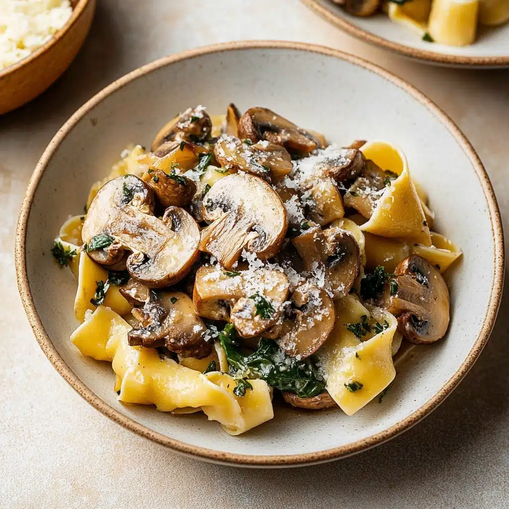 Garlic Mushroom Pasta