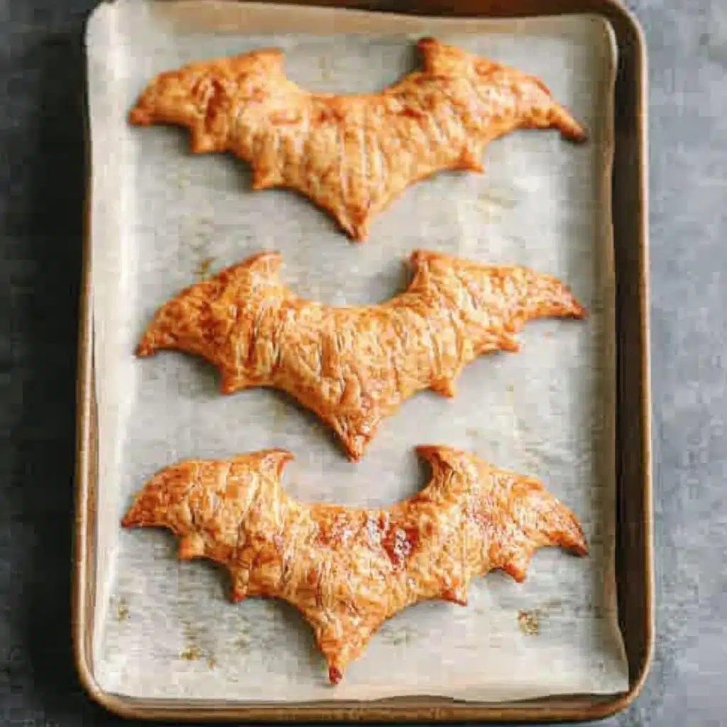 Puff Pastry Bats