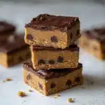 Healthy No Bake Cookie Dough Bars