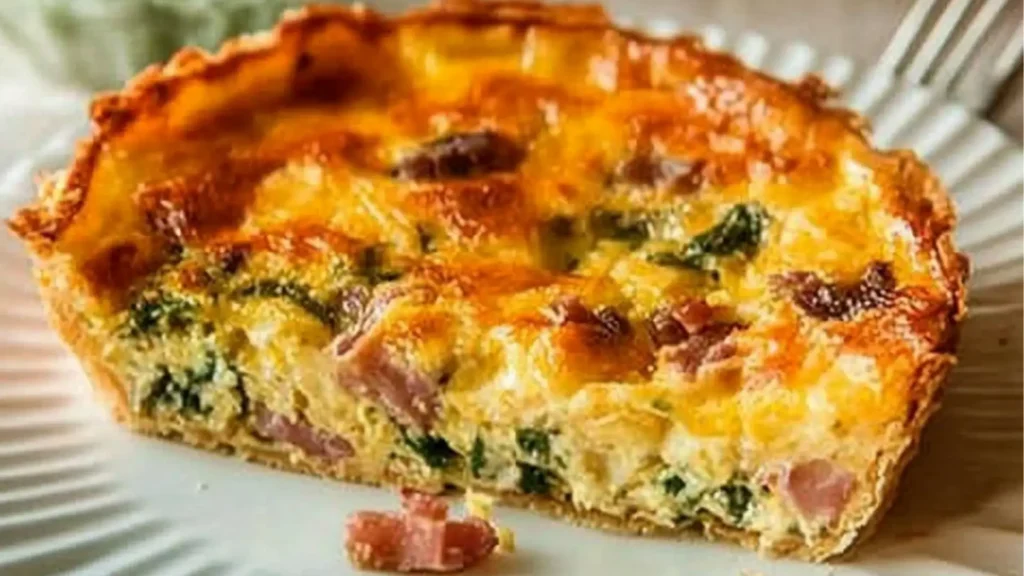 a dish with cheese and vegetables in it