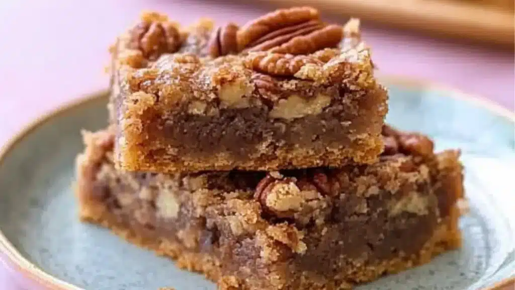 gluten - free pecan bars are the perfect dessert to serve at any party