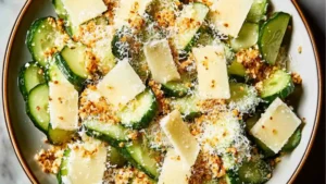 Cucumber Caesar Salad