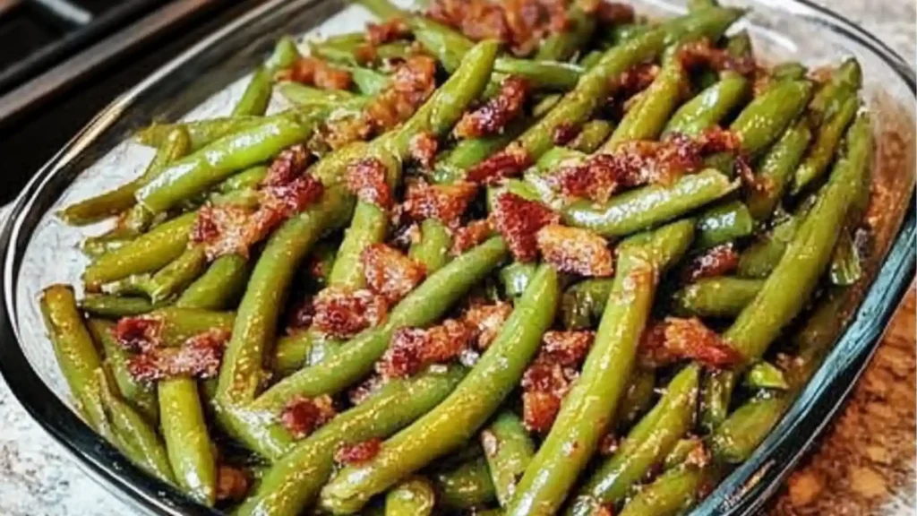5-Ingredient Crack Green Beans