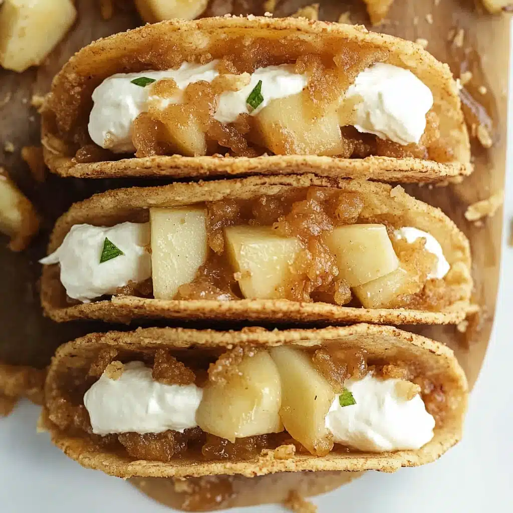 Apple Pie Tacos