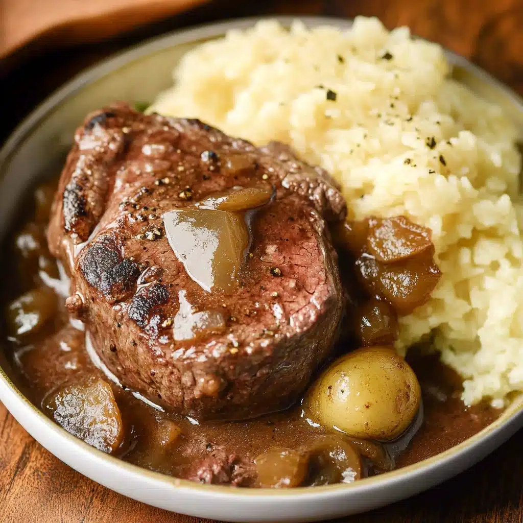 Slow Cooked Round Steak