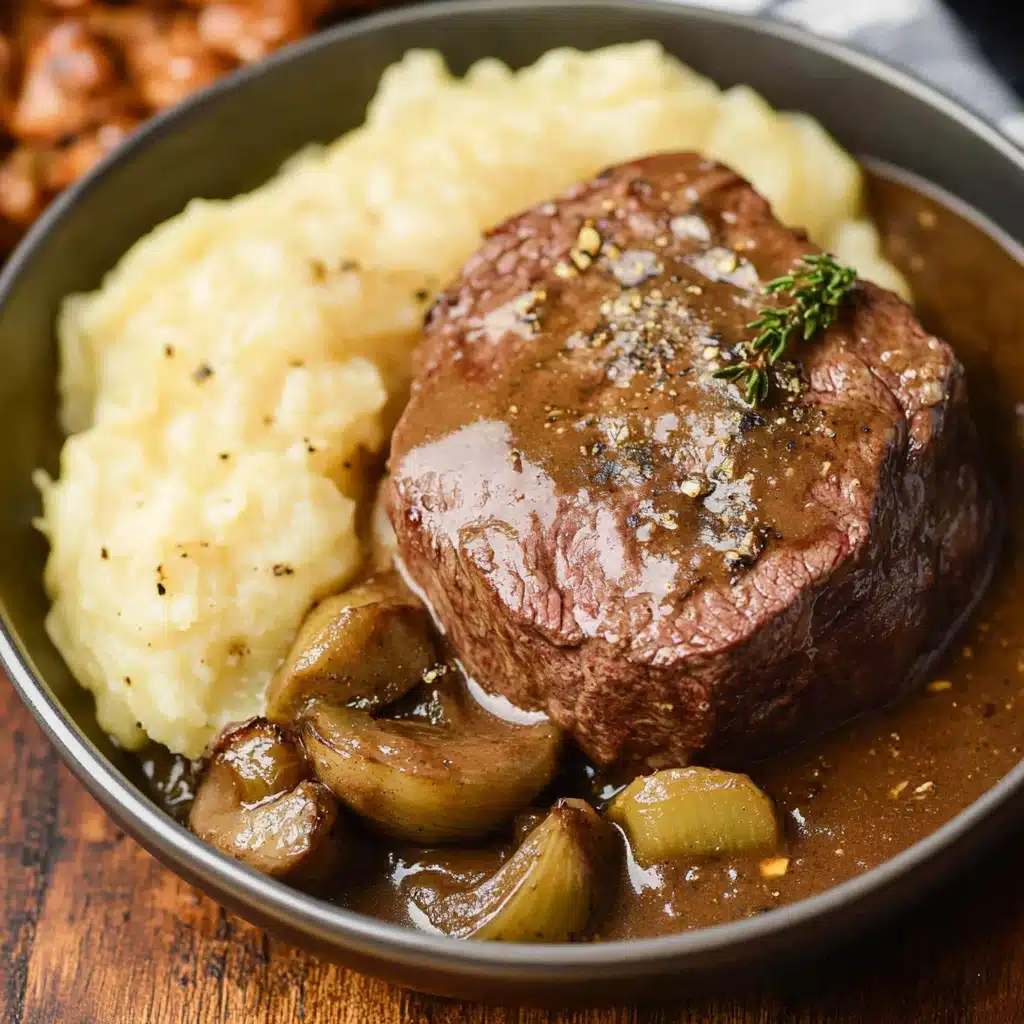 Slow Cooked Round Steak