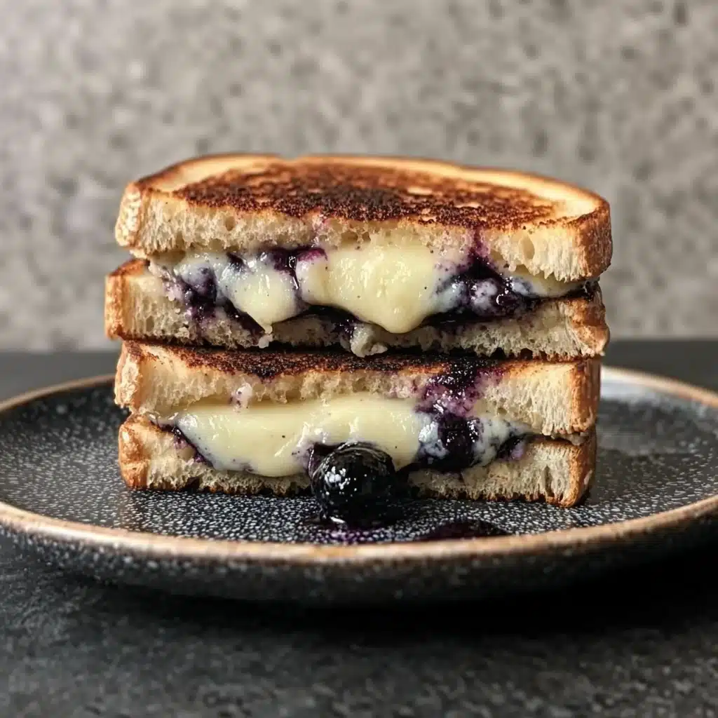 Blueberry White Cheddar Grilled Cheese
