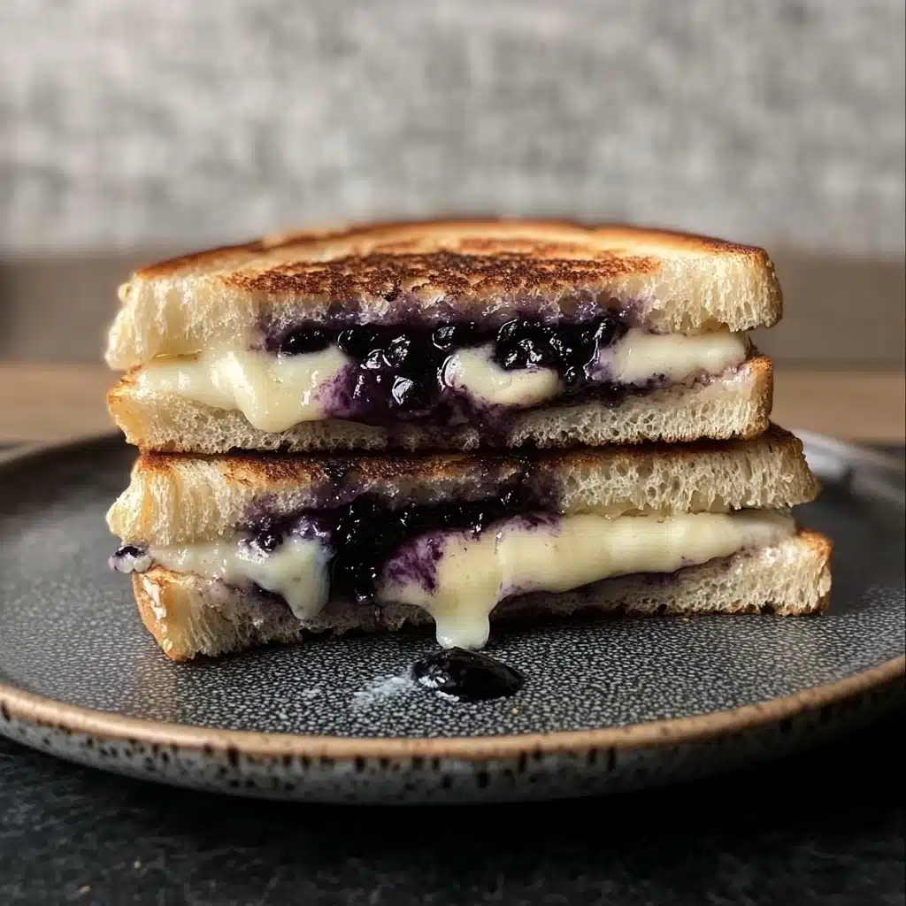 Blueberry White Cheddar Grilled Cheese