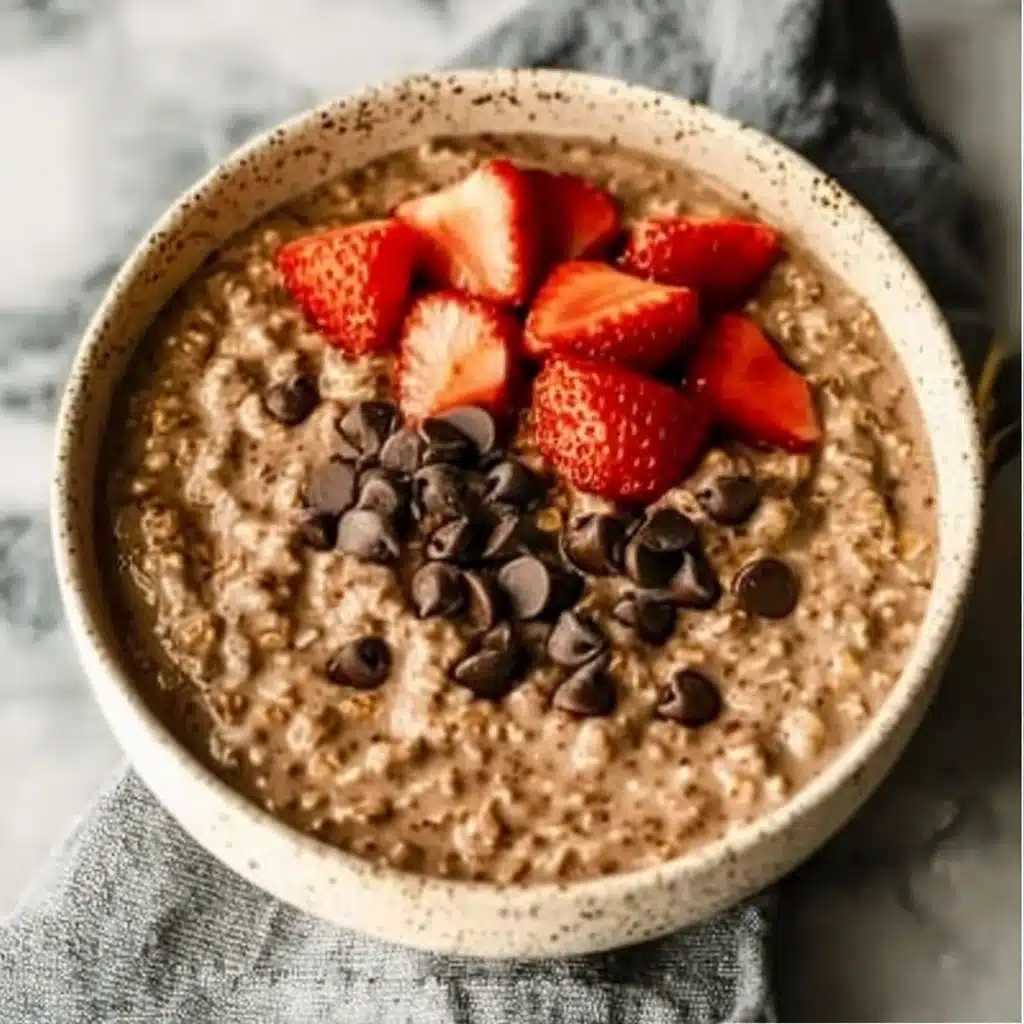 Brownie Batter Overnight Oats