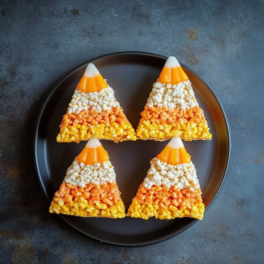 Candy Corn Rice Krispies