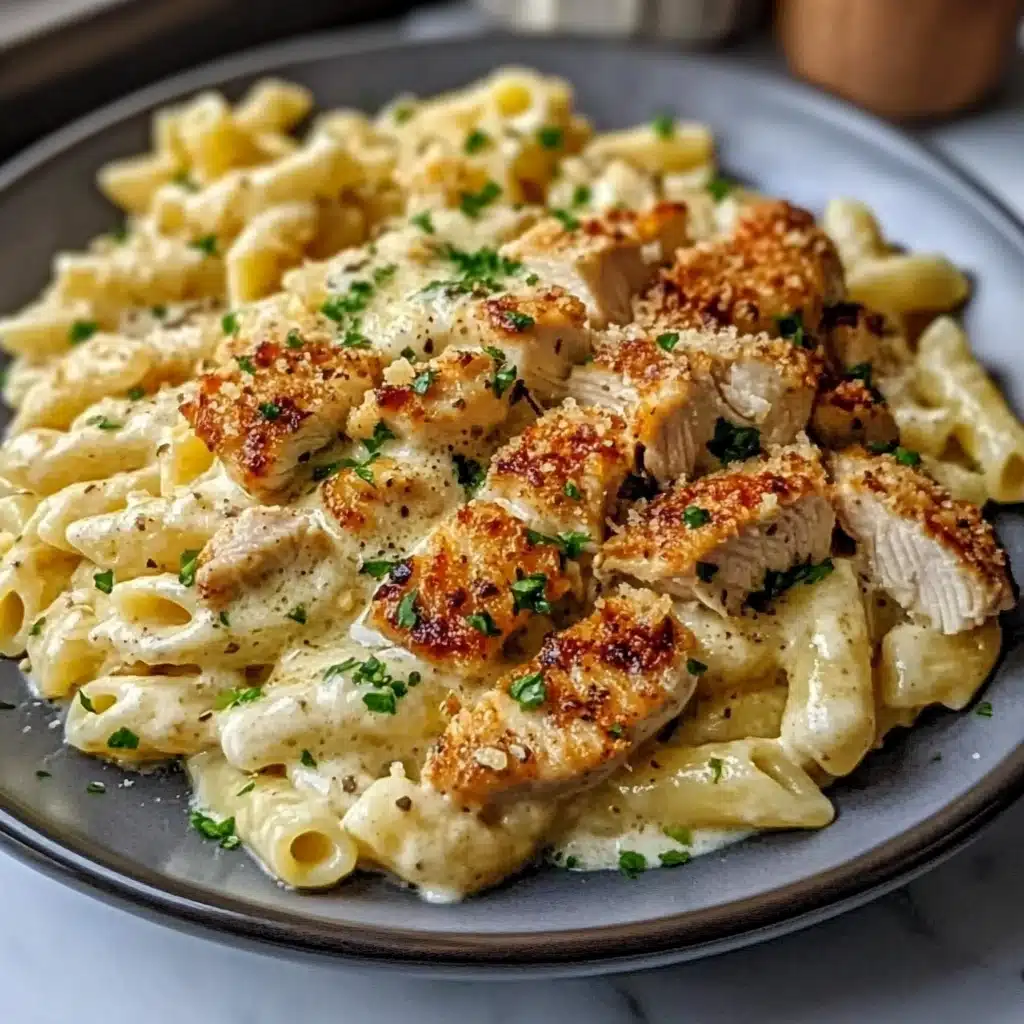 Chicken Garlic Parmesan Pasta