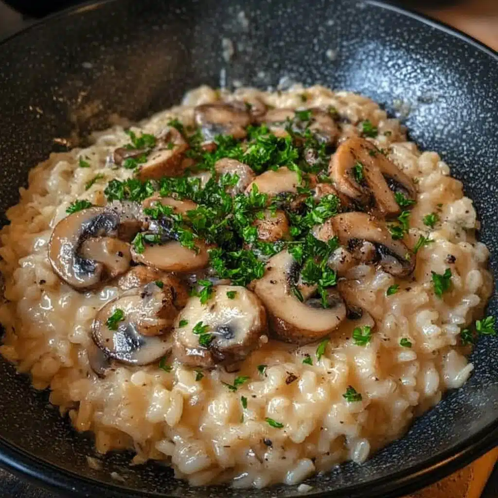 Creamy Mushroom Risotto