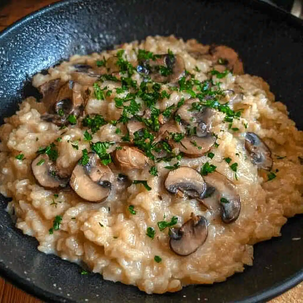 Creamy Mushroom Risotto
