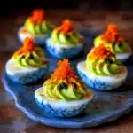 Creepy Deviled Eggs for Halloween