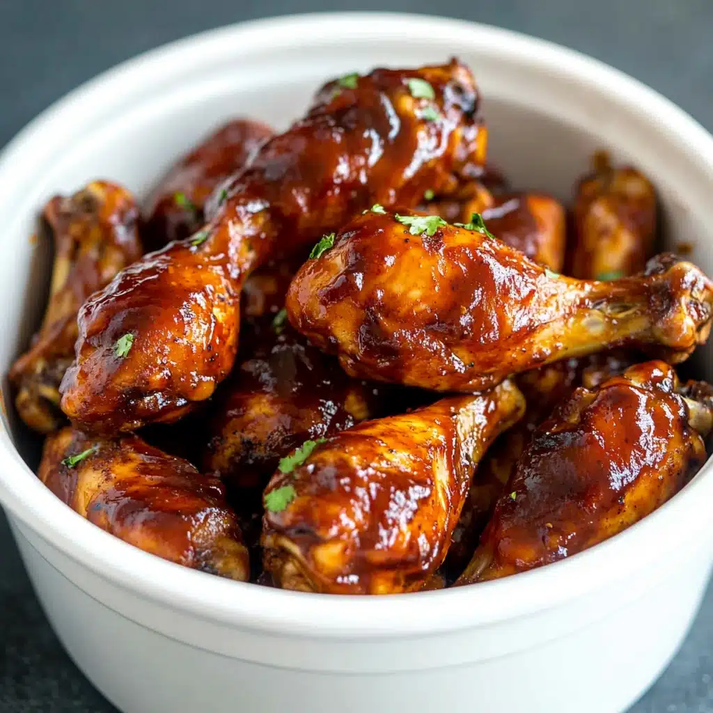 Crockpot 3-Ingredient BBQ Chicken Drumsticks