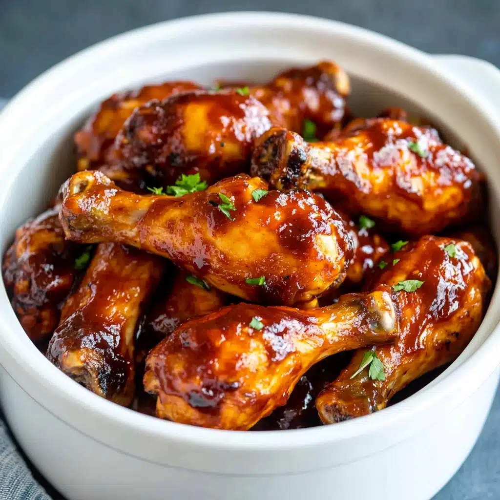 Crockpot 3-Ingredient BBQ Chicken Drumsticks