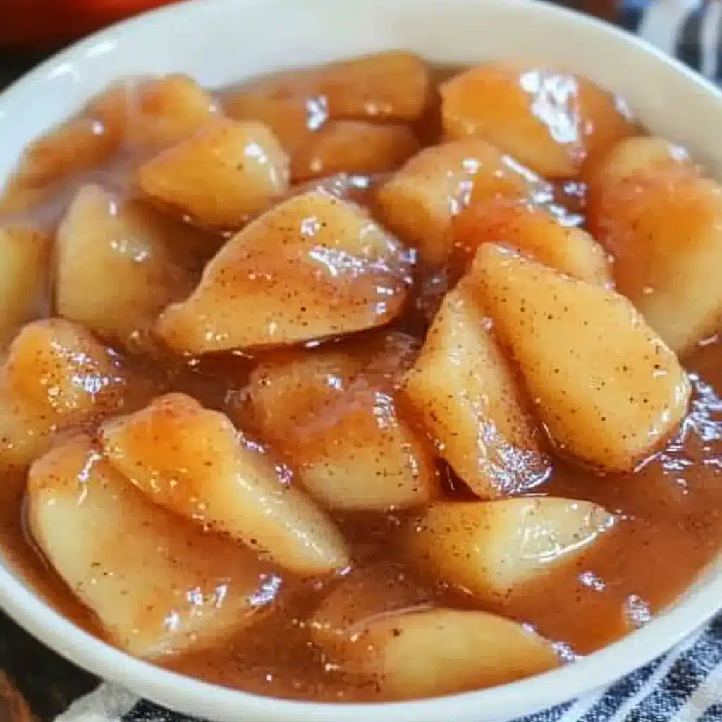Crockpot Cinnamon Apples