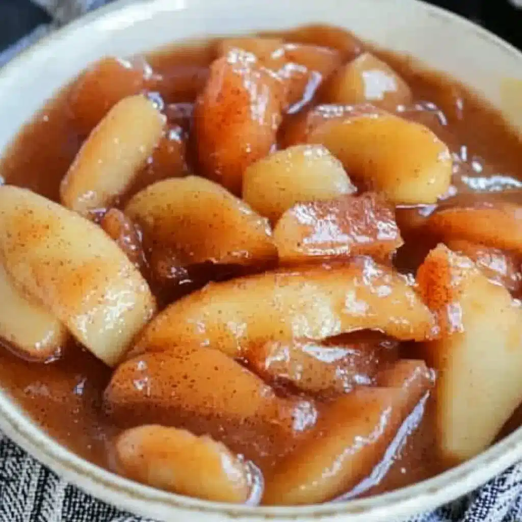 Crockpot Cinnamon Apples