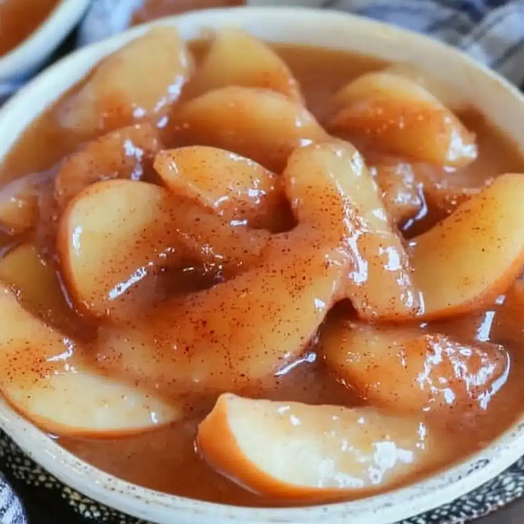 Crockpot Cinnamon Apples