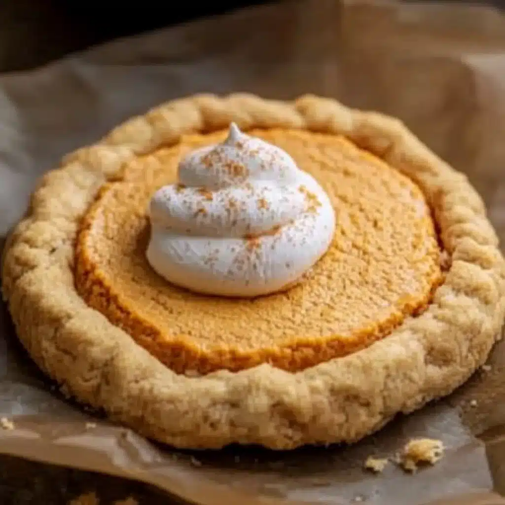 Crumbl Pumpkin Pie Cookie