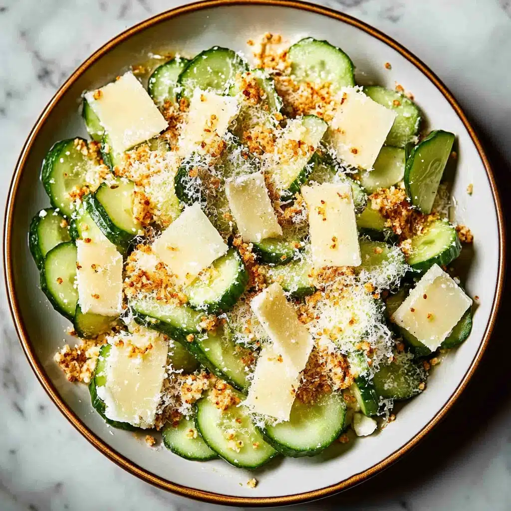 Cucumber Caesar Salad