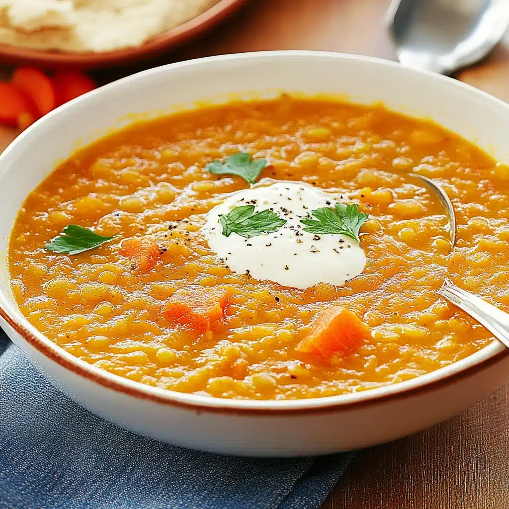 Curry lentil soup