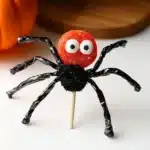Cute Spooky Spider Lollipops